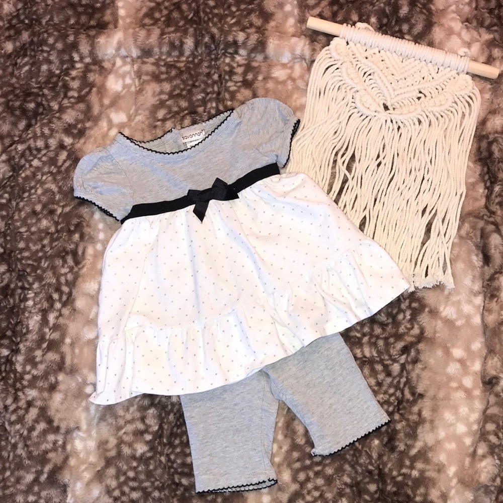 Flowy shirt and Capri coordinating set